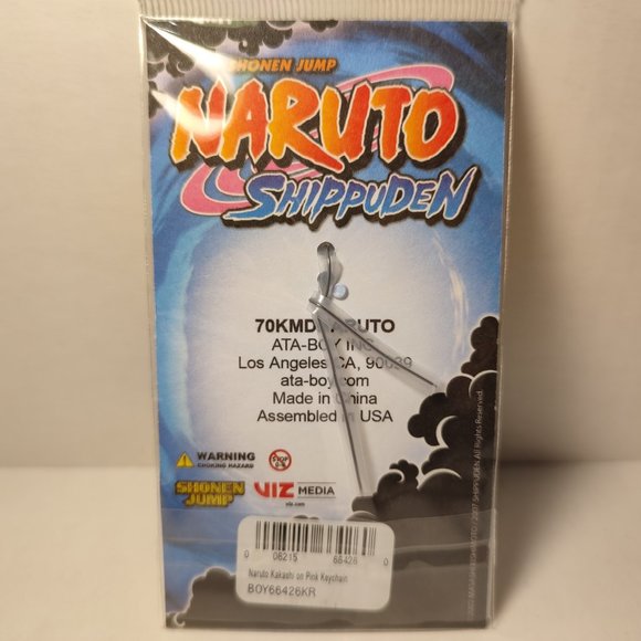 Naruto Shippuden Hatake Kakashi Metal Keychain - Picture 2 of 3